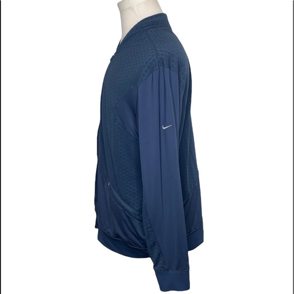 Nike Golf Tour Performance Dri-fit Textured Print Full Zip Jacket - Picture 6 of 11